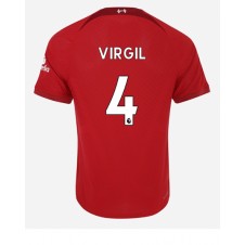 Liverpool Virgil van Dijk #4 Hemmatröja 2022-23 Korta ärmar